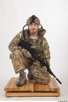 Soldier in American Army Military Uniform 0080